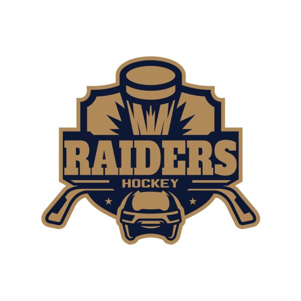 Raiders Hockey logo template Thumbnail