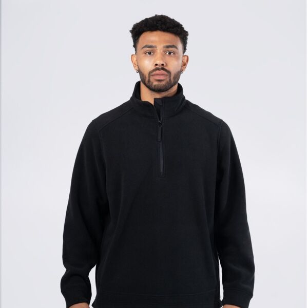 320gsm Men's / Unisex Polar Fleece Half Zip Top Thumbnail